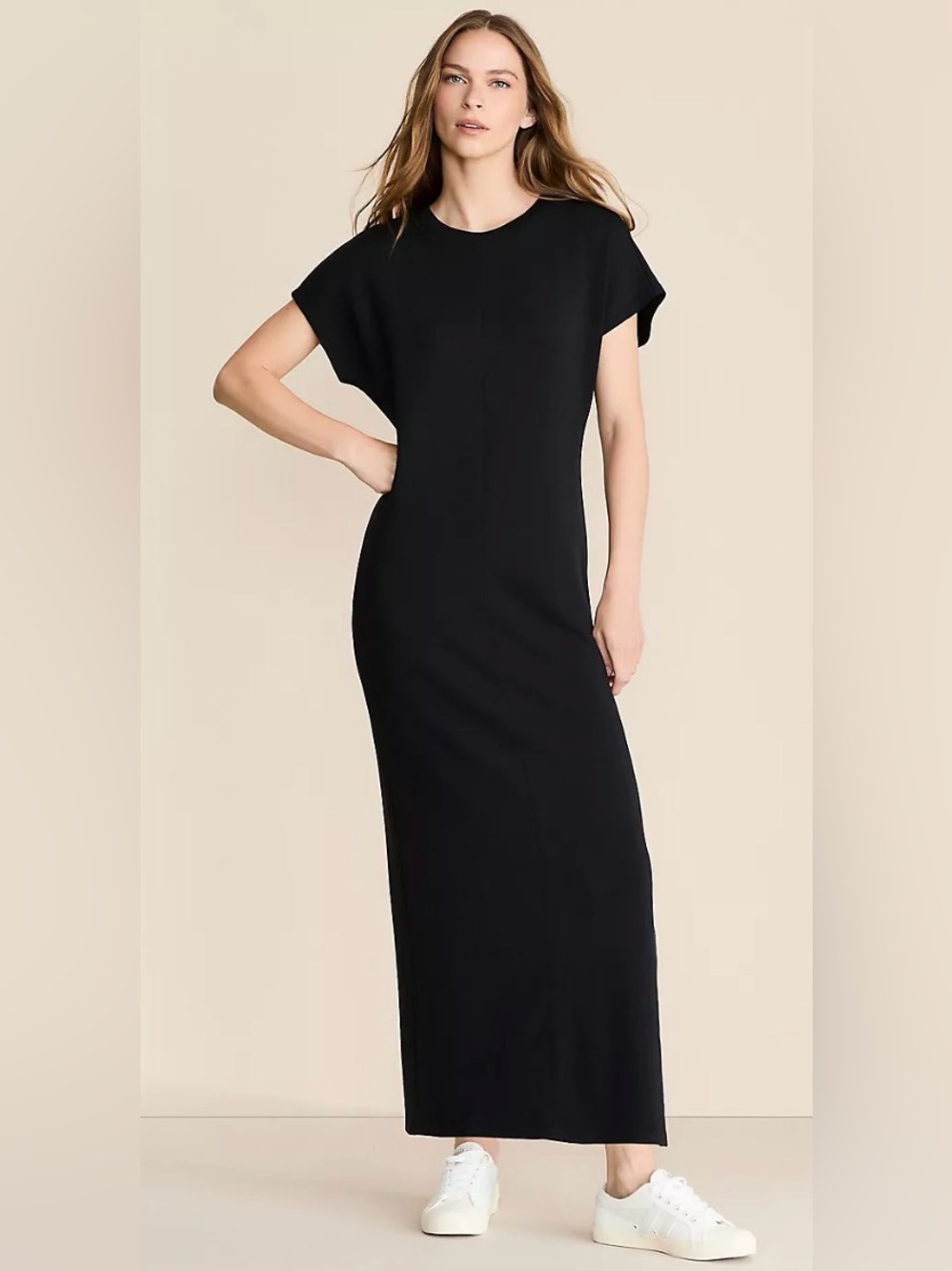LOFT Lou & Grey Scubasoft Wedge Maxi Dress